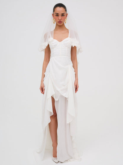 June Maxi Dress - White | For Love and Lemons