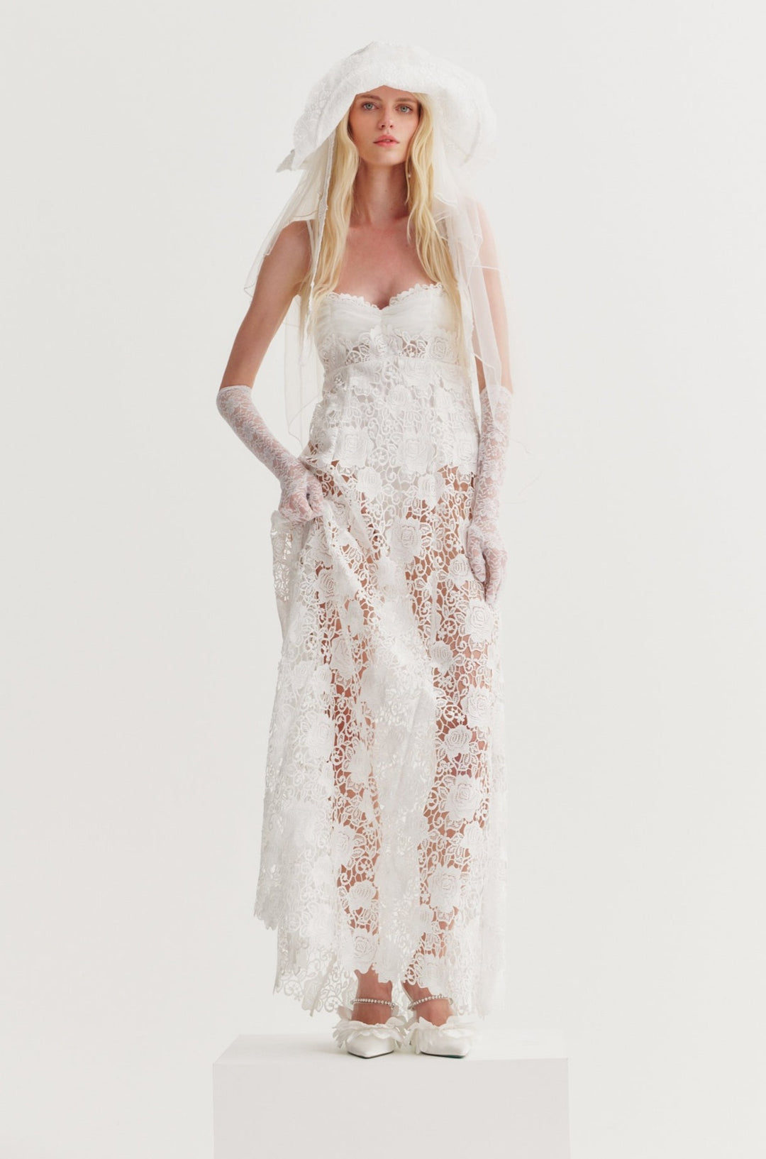 Marisol Bridal Gown - White | For Love and Lemons