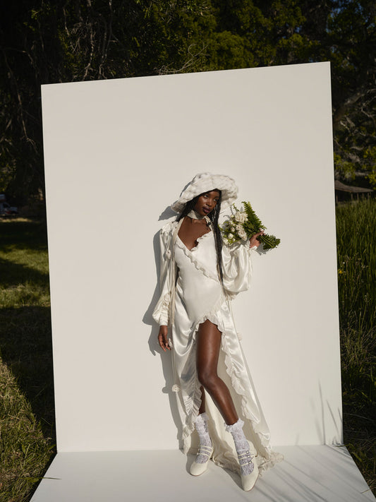 Kendall Gown - White | For Love and Lemons
