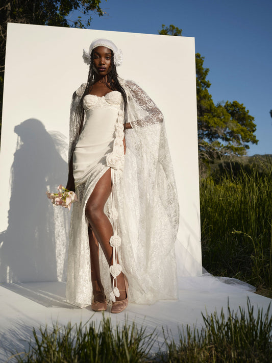Bellany Gown - White | For Love and Lemons