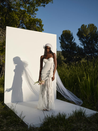 Bellany Gown - White | For Love and Lemons