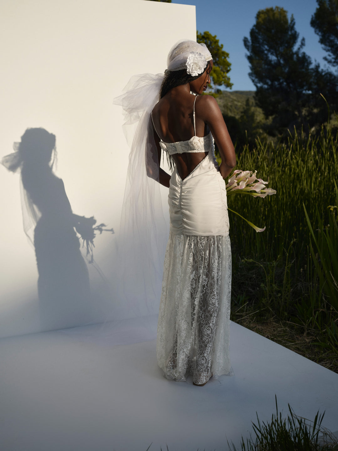 Bellany Gown - White | For Love and Lemons