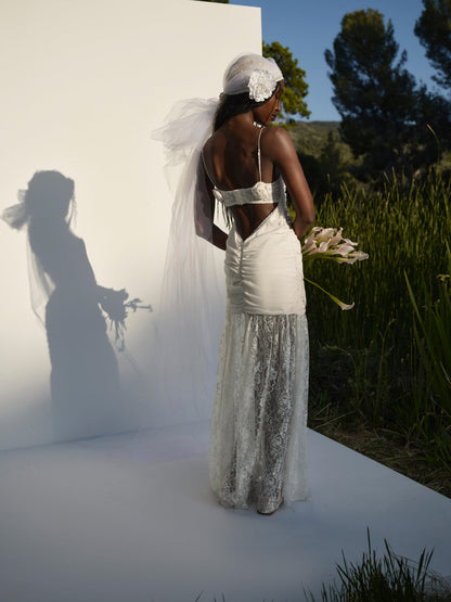 Bellany Gown - White | For Love and Lemons