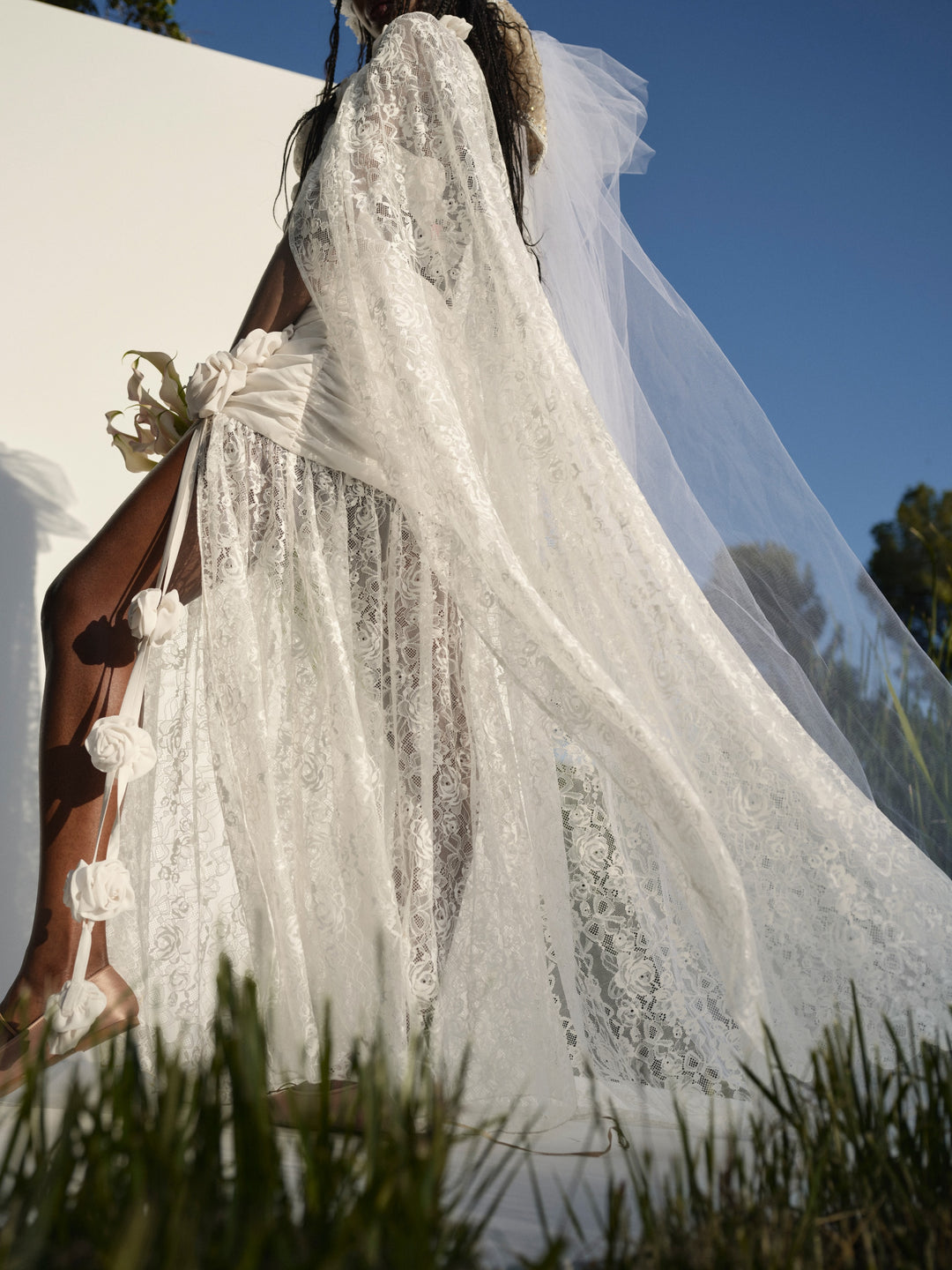 Bellany Gown - White | For Love and Lemons