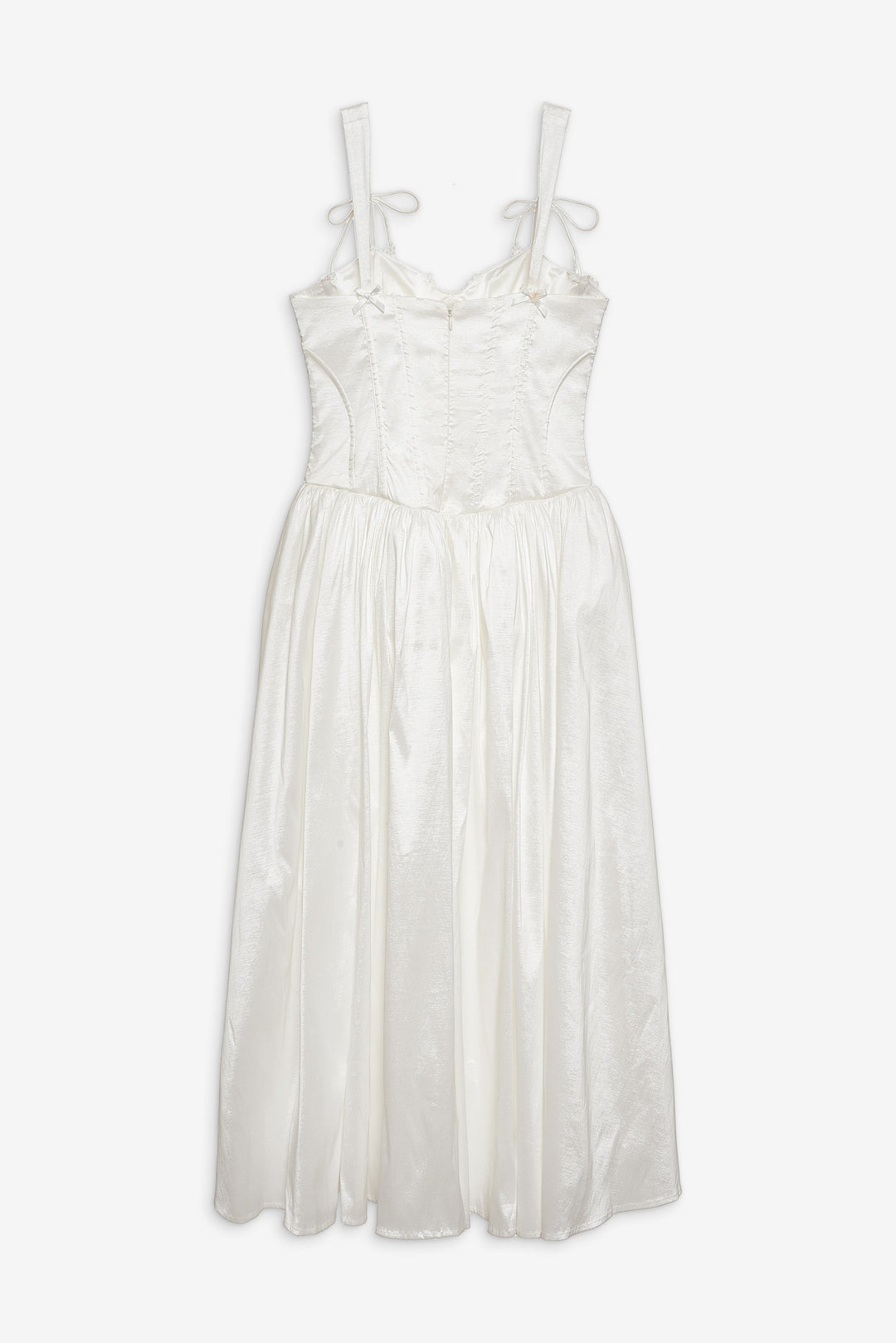Antoinette Taffeta Gown - White | For Love and Lemons
