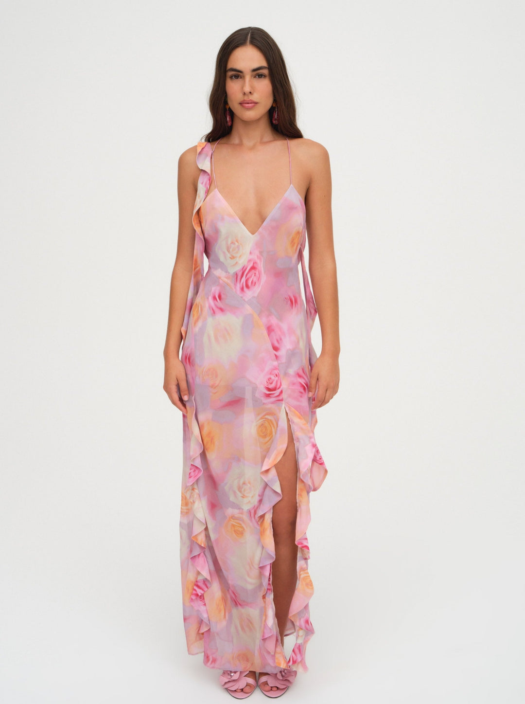 Beate Maxi Dress - Pink | For Love and Lemons