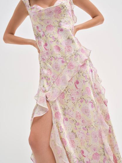 Sawyer Maxi Dress - Yellow | For Love and Lemons