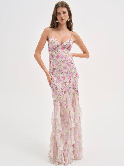 Elea Maxi Dress - Yellow | For Love and Lemons