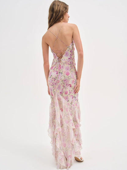 Elea Maxi Dress - Yellow | For Love and Lemons