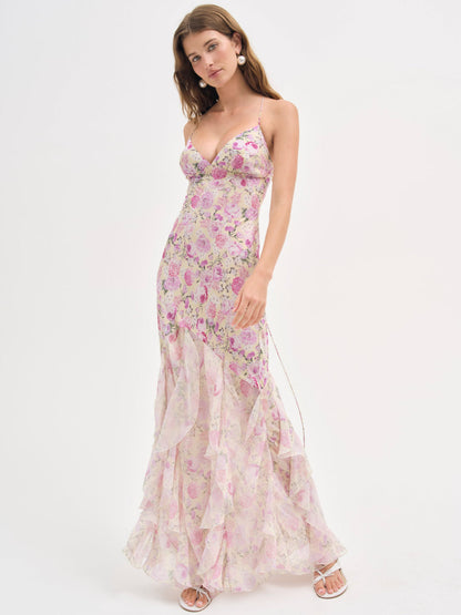 Elea Maxi Dress - Yellow | For Love and Lemons
