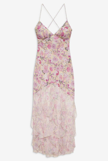 Elea Maxi Dress - Yellow | For Love and Lemons
