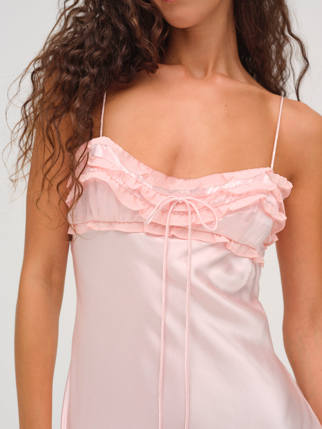 Natalie Maxi Dress - Baby Pink | For Love and Lemons