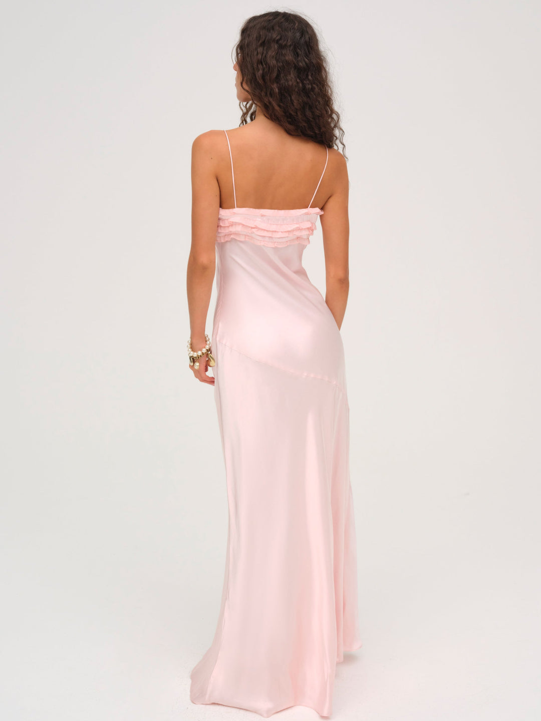 Natalie Maxi Dress - Baby Pink | For Love and Lemons