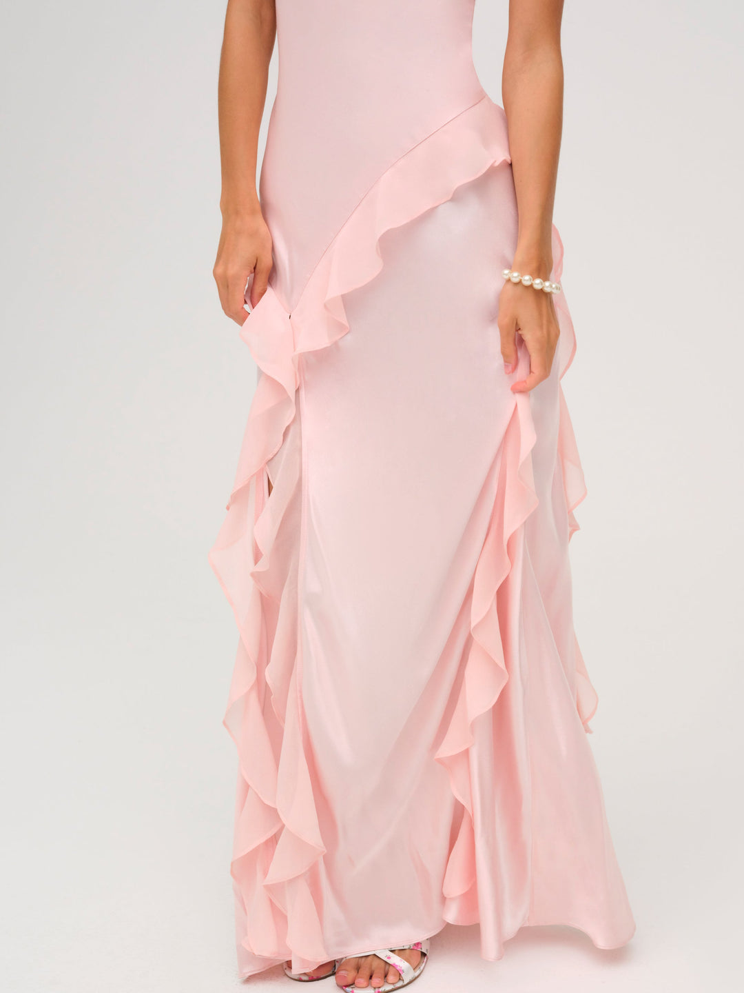 Sawyer Maxi Dress - Baby Pink | For Love and Lemons