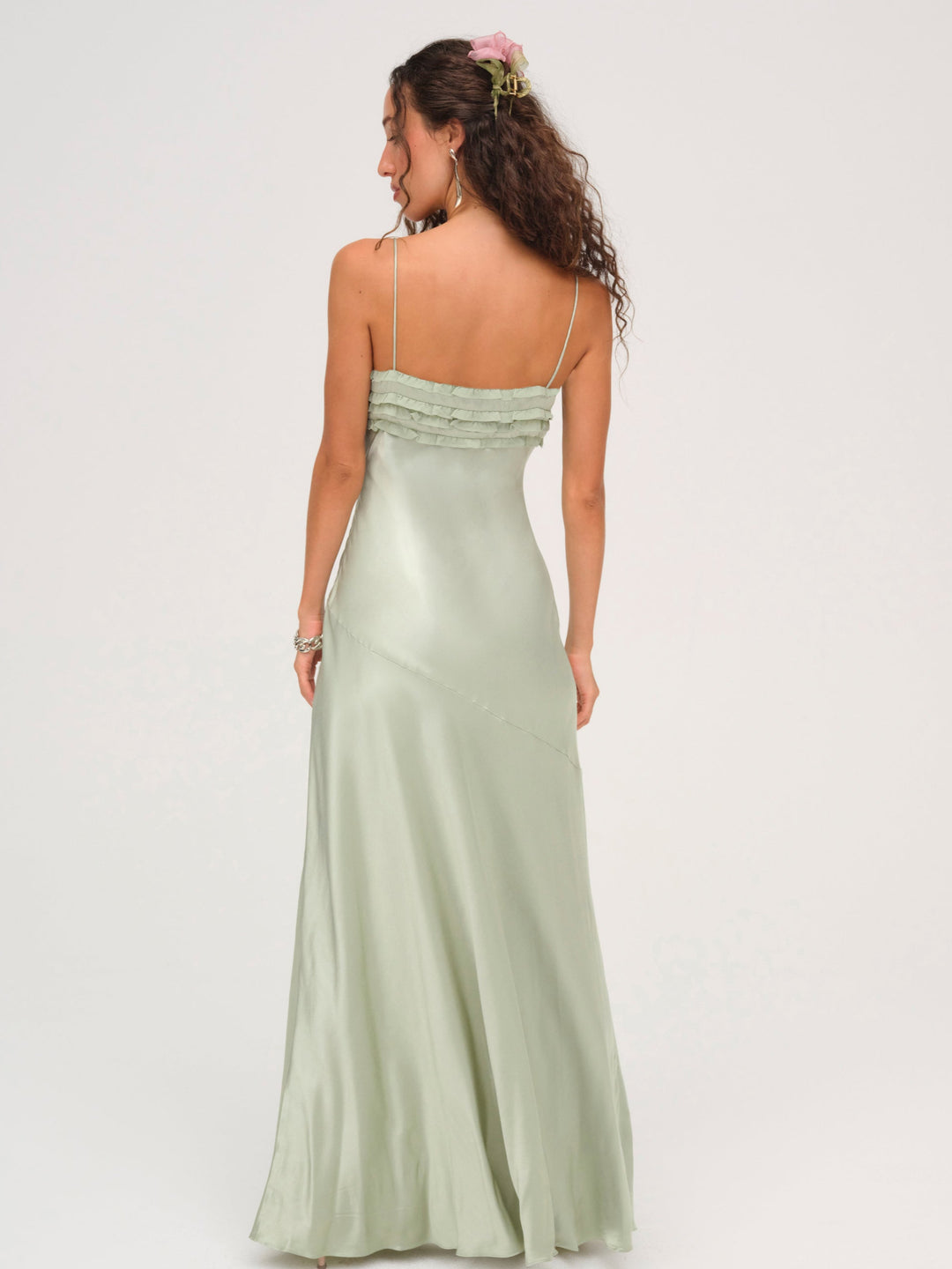 Natalie Maxi Dress - Desert Sage | For Love and Lemons