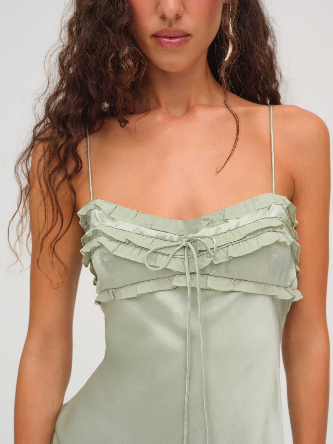 Natalie Maxi Dress - Desert Sage | For Love and Lemons