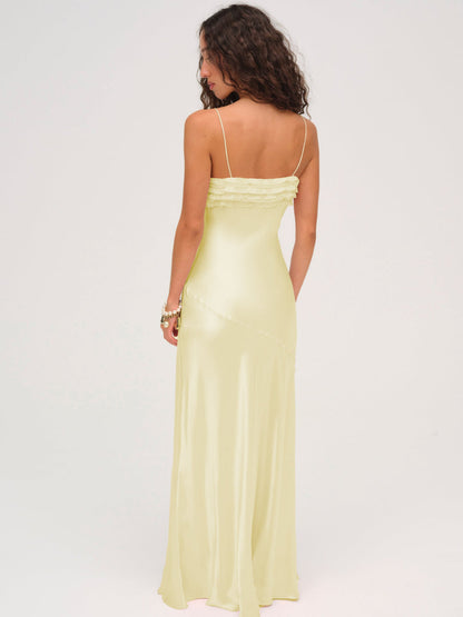Natalie Maxi Dress - Yellow | For Love and Lemons