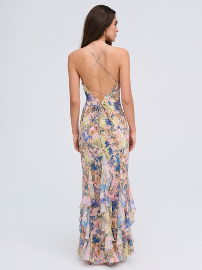 Elea Maxi Dress - Pink | For Love and Lemons