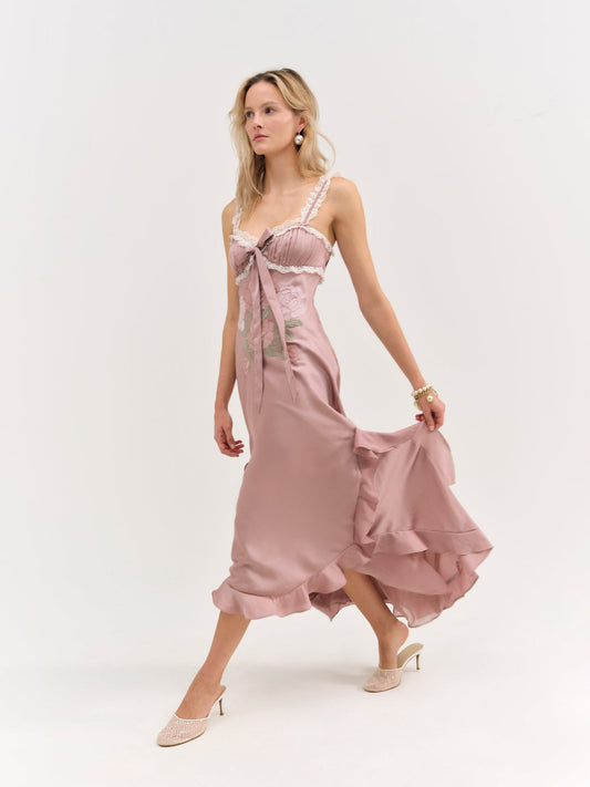 Chelsea Maxi Dress - Mauve | For Love and Lemons