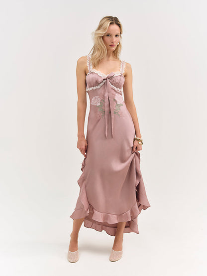 Chelsea Maxi Dress - Mauve | For Love and Lemons