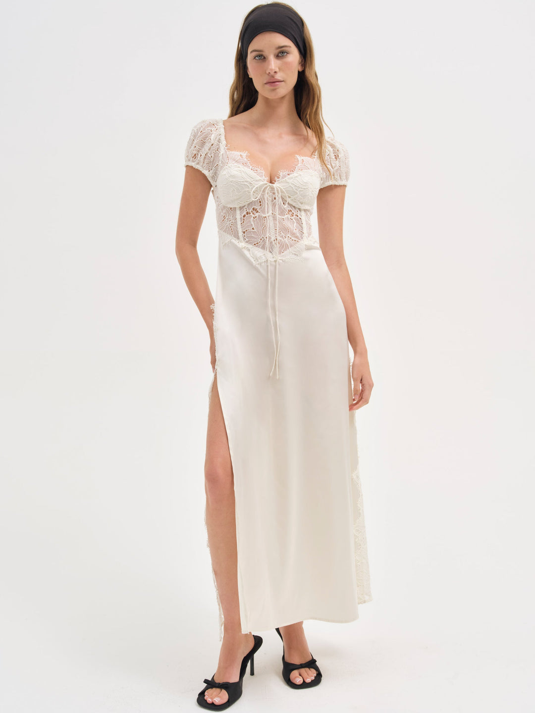 Casey Maxi Dress - White | For Love and Lemons