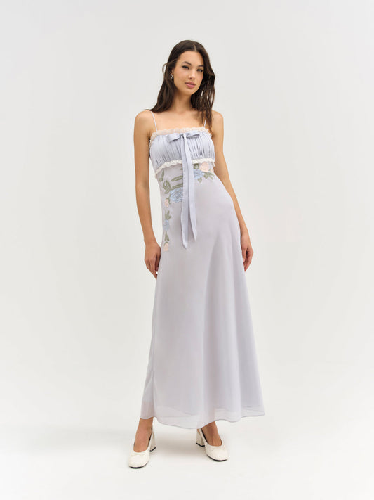 Jasmine Maxi Dress - Blue | For Love and Lemons