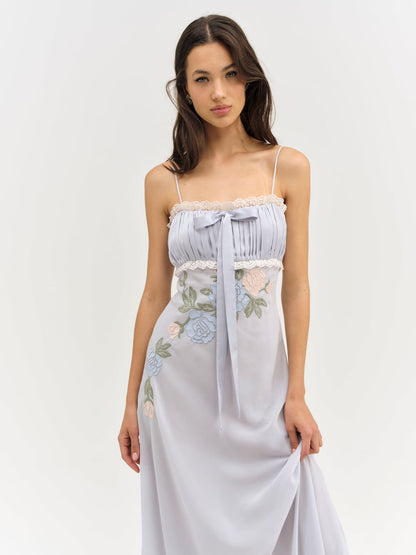Jasmine Maxi Dress - Blue | For Love and Lemons