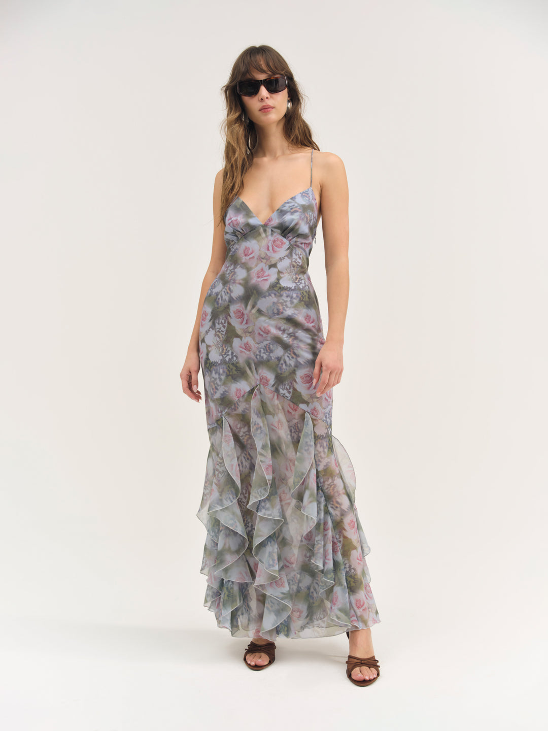 Elea Maxi Dress - Purple | For Love and Lemons