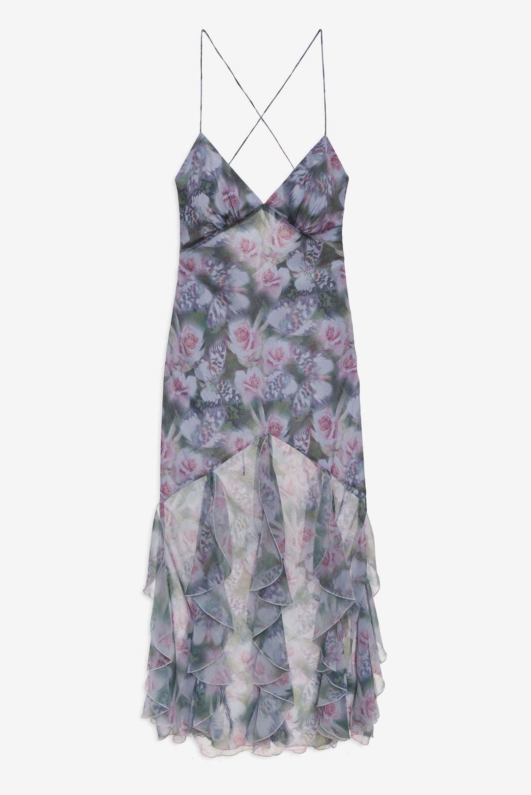 Elea Maxi Dress - Purple | For Love and Lemons