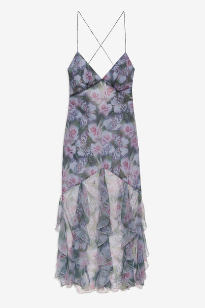 Elea Maxi Dress - Purple | For Love and Lemons