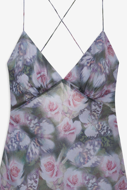 Elea Maxi Dress - Purple | For Love and Lemons