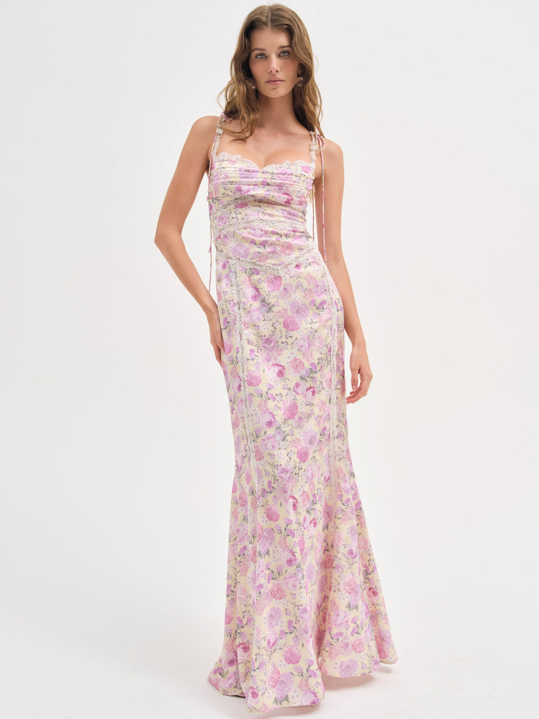 Courtney Maxi Dress - Yellow | For Love and Lemons