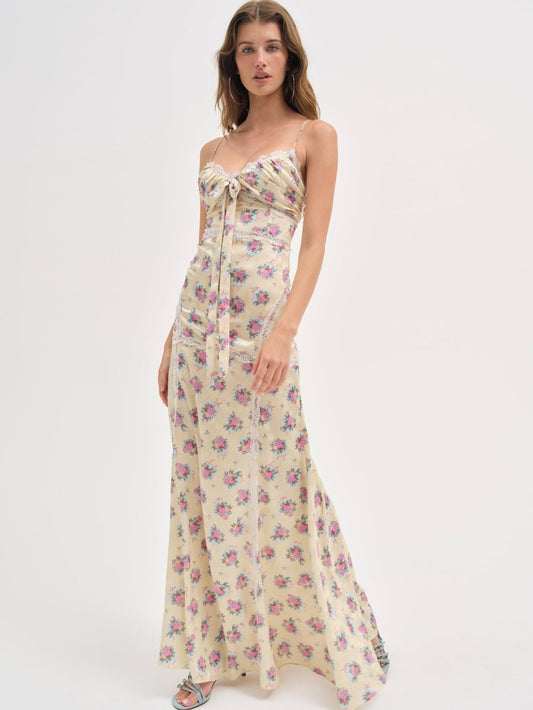 Shannon Maxi Dress - Pink | For Love and Lemons