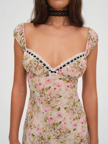 Emmaline Maxi Dress - Yellow | For Love and Lemons