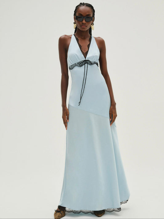 Mariella Maxi Dress - Blue | For Love and Lemons
