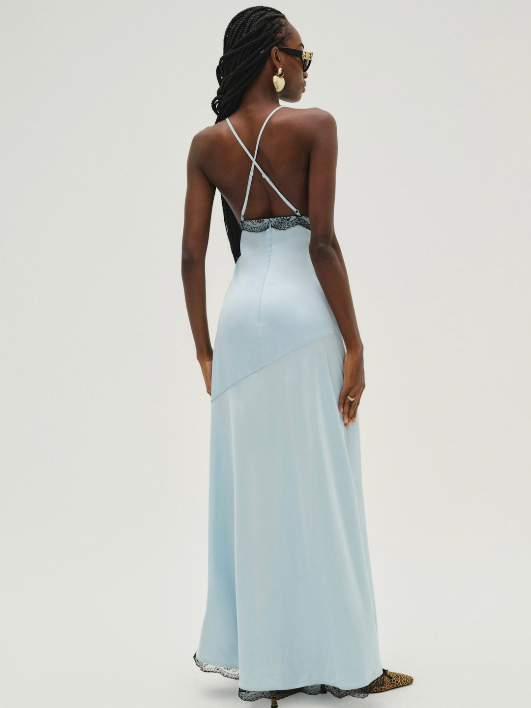 Mariella Maxi Dress - Blue | For Love and Lemons