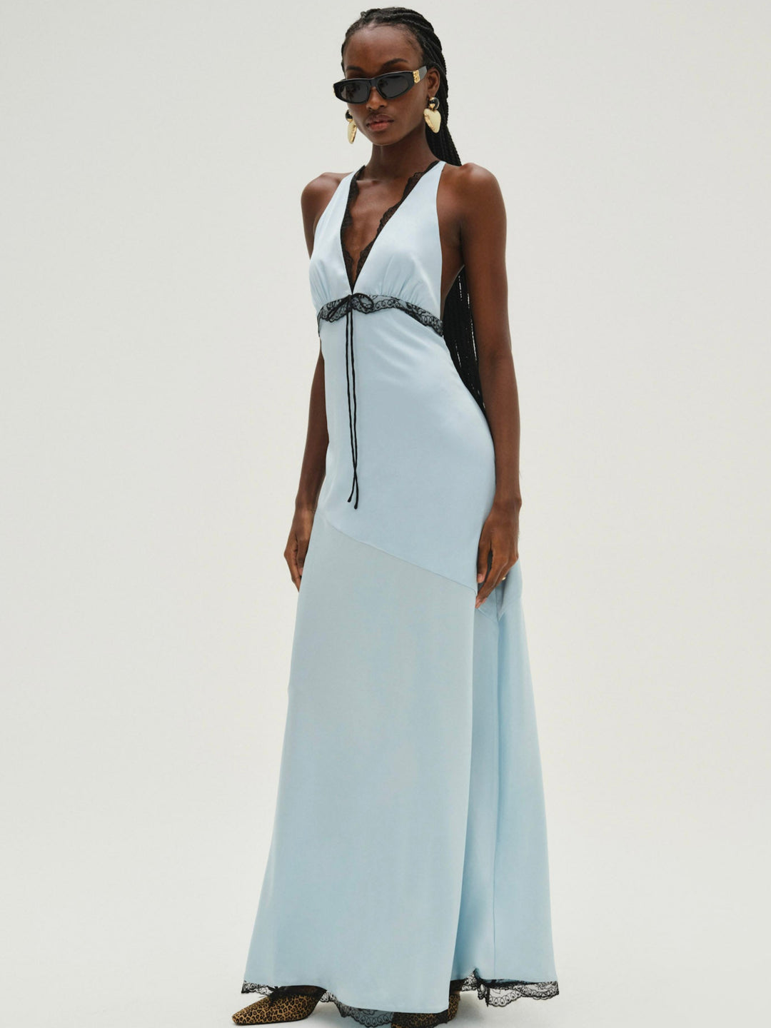 Mariella Maxi Dress - Blue | For Love and Lemons