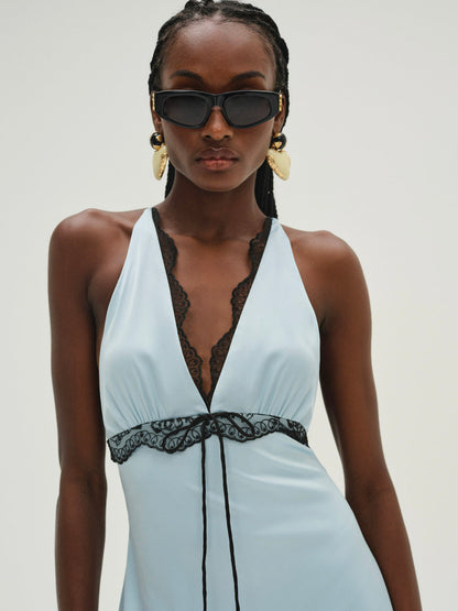 Mariella Maxi Dress - Blue | For Love and Lemons