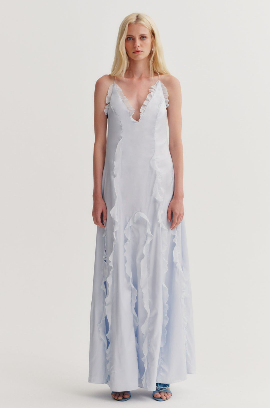 Britney Gown - Blue | For Love and Lemons