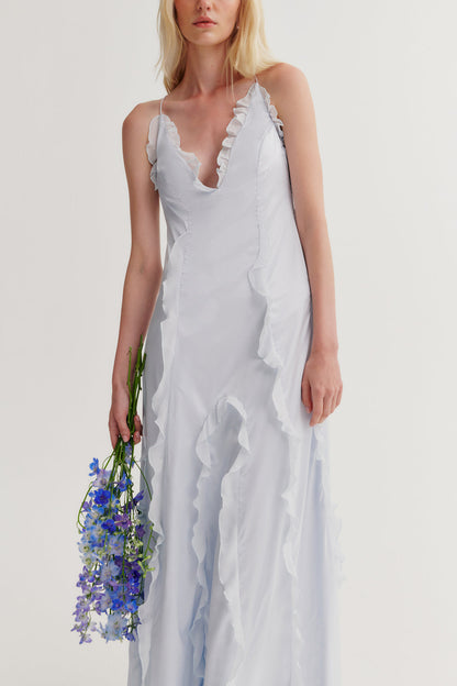 Britney Gown - Blue | For Love and Lemons