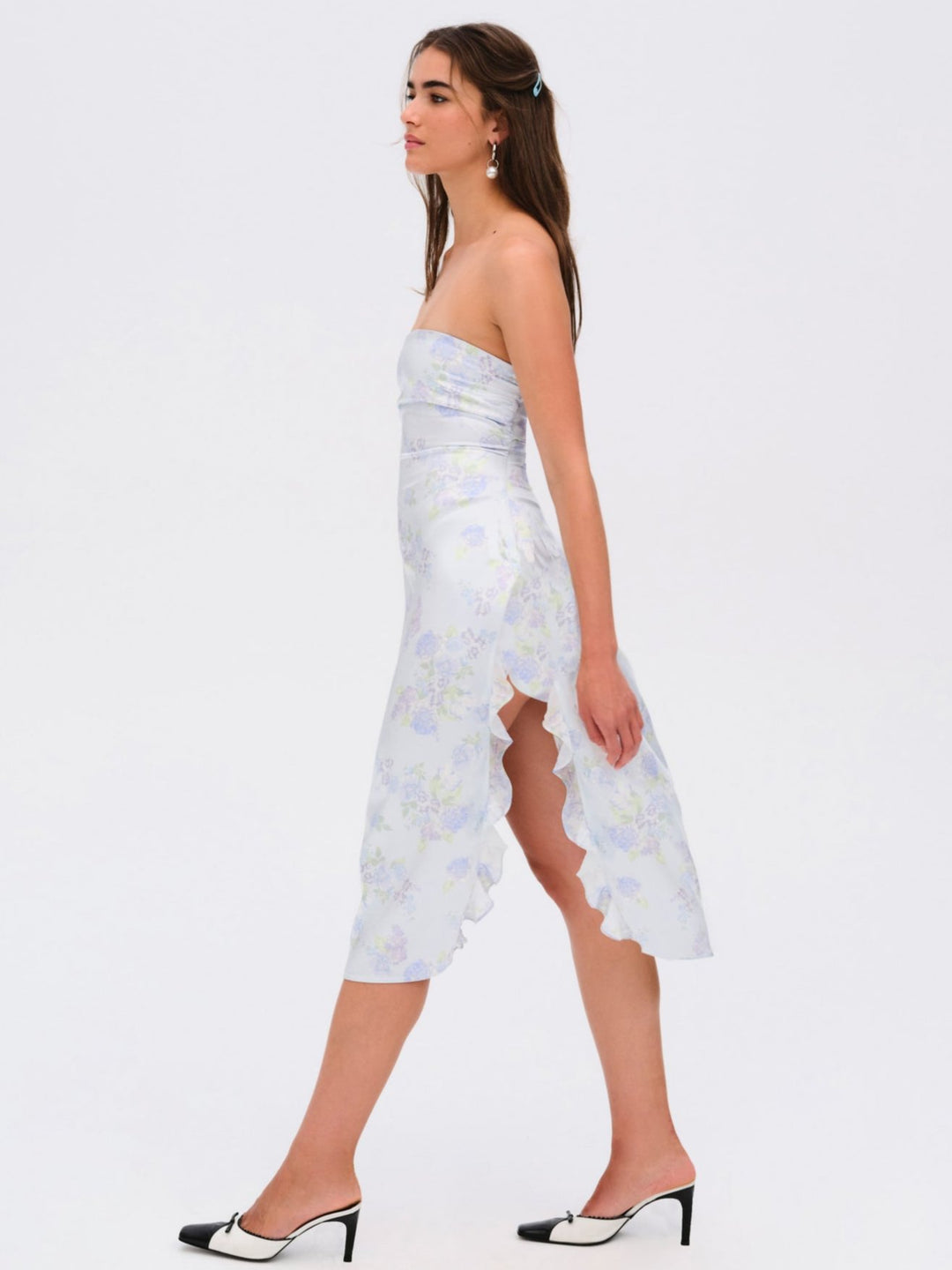 Marisa Midi Dress - Blue | For Love and Lemons
