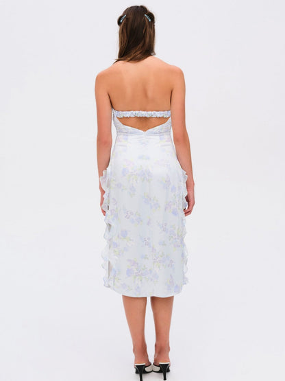 Marisa Midi Dress - Blue | For Love and Lemons