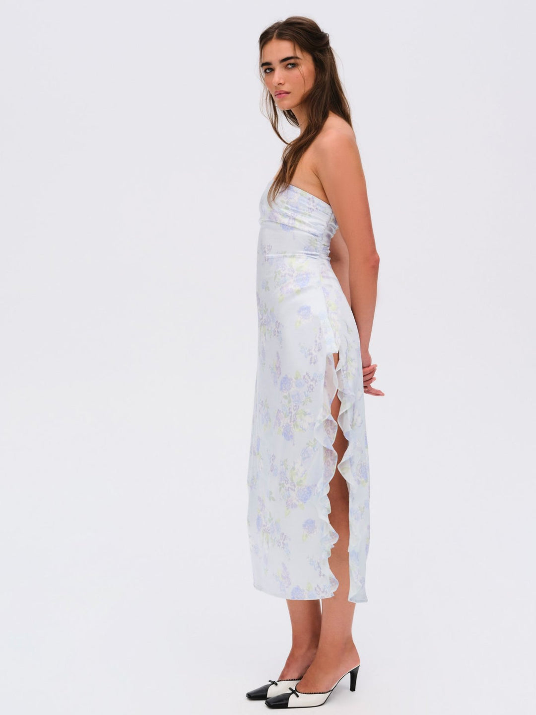Marisa Midi Dress - Blue | For Love and Lemons