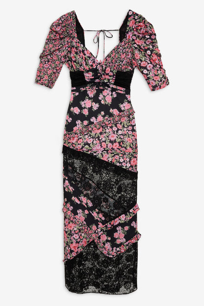 Emalyn Maxi Dress - Black | For Love and Lemons