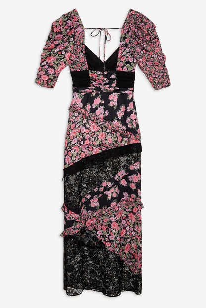 Emalyn Maxi Dress - Black | For Love and Lemons