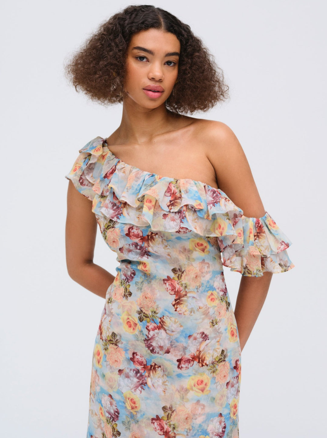 Delphine Midi Dress - Blue | For Love and Lemons