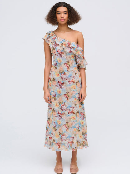 Delphine Midi Dress - Blue | For Love and Lemons