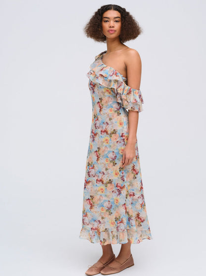 Delphine Midi Dress - Blue | For Love and Lemons