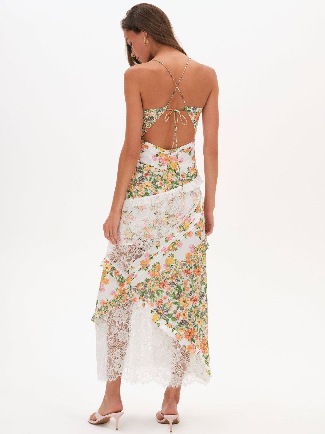 Rosalyn Maxi Dress - Green - Marigold | For Love and Lemons