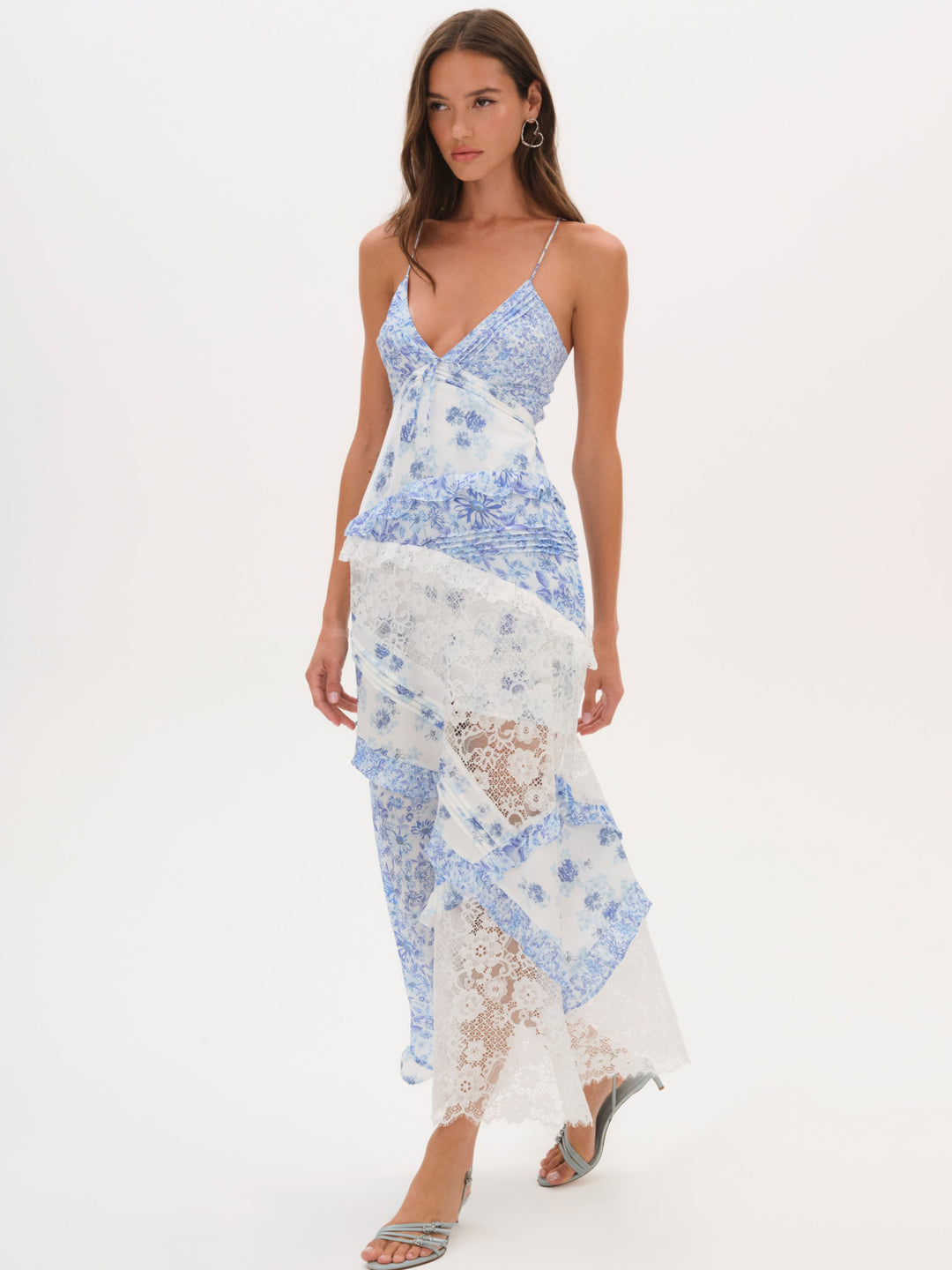 Rosalyn Maxi Dress - Blue | For Love and Lemons